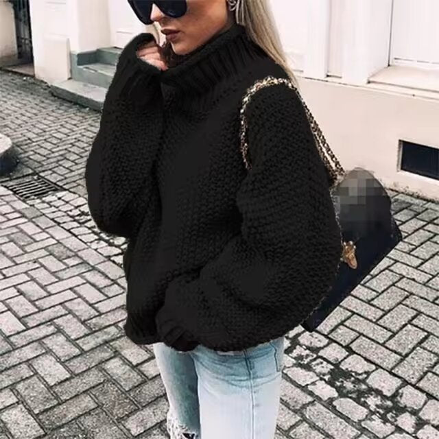 Pullover Batwing Sleeve Sweater